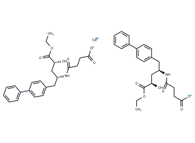 Sacubitril hemicalcium salt Chemical Structure