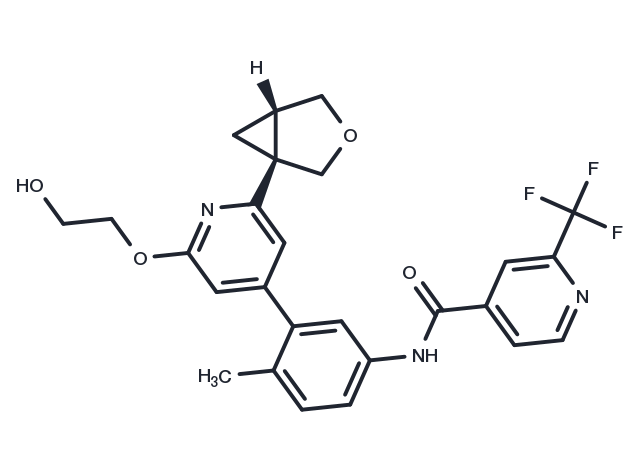 Pan-RAF kinase inhibitor 1 Chemical Structure
