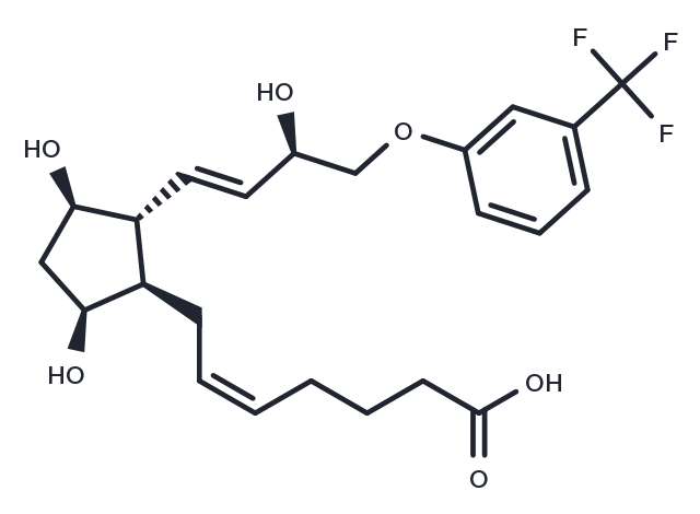(+)-Fluprostenol Chemical Structure