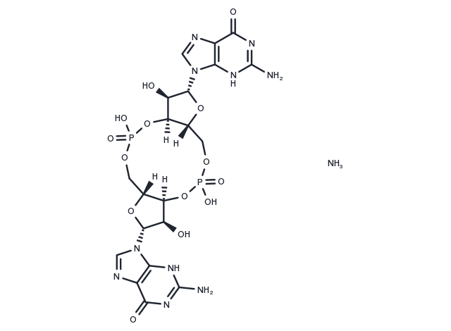 Cyclic-di-GMP diammonium Chemical Structure