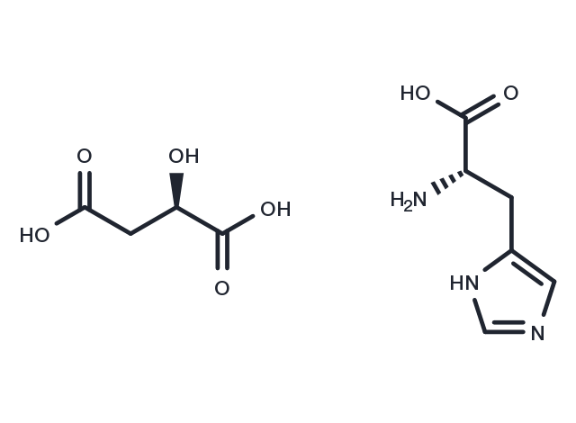 L-Histidine S-malate Chemical Structure