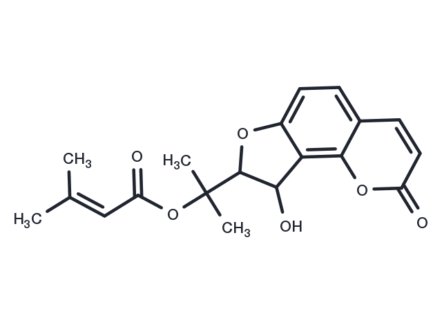 9-Hydroxy-O-senecioyl-8,9-dihydrooroselol