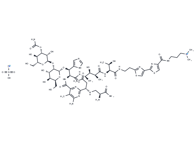 Bleomycin Sulfate Chemical Structure