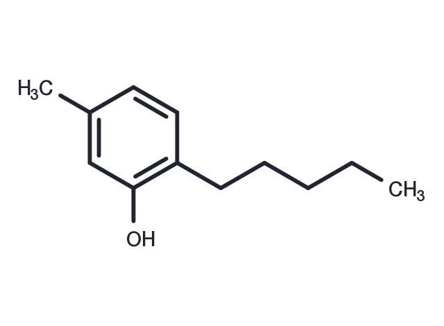 Amylmetacresol Chemical Structure