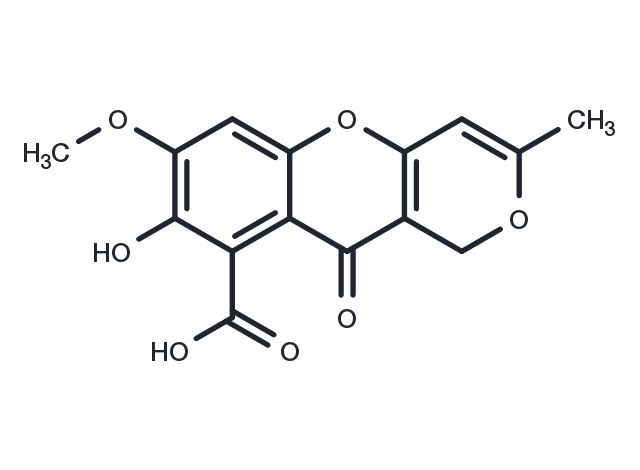 7-O-Methylanhydrofulvic acid Chemical Structure