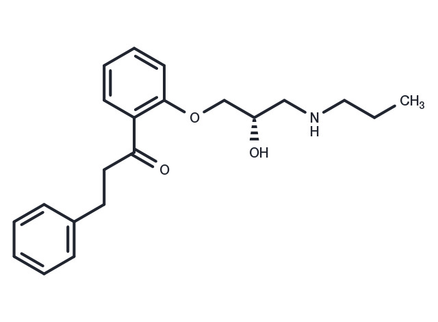 (S)-Propafenone Chemical Structure