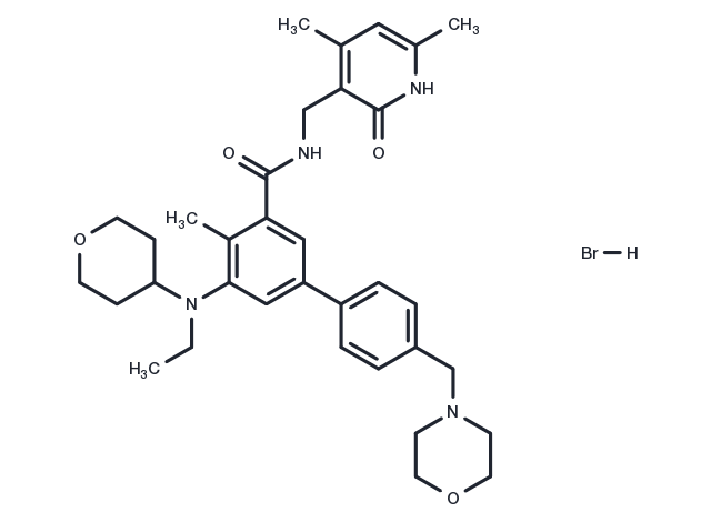 Tazemetostat hydrobromide Chemical Structure