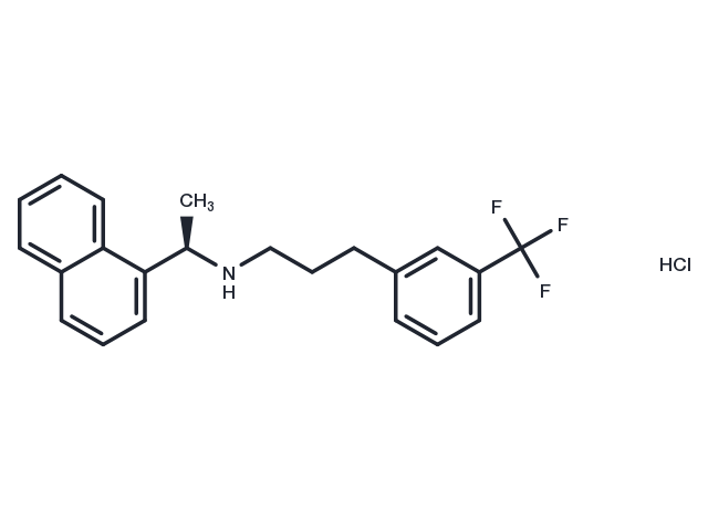 Cinacalcet hydrochloride Chemical Structure