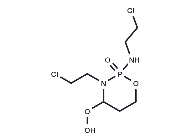 4-Hydroperoxyifosfamide Chemical Structure