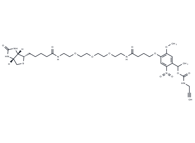 PC Biotin-PEG3-alkyne Chemical Structure