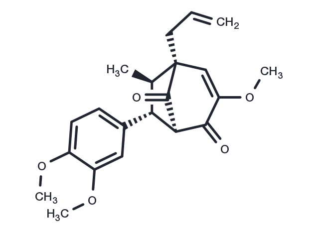 Kadsurenin D Chemical Structure
