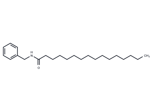 N-Benzylpalmitamide Chemical Structure