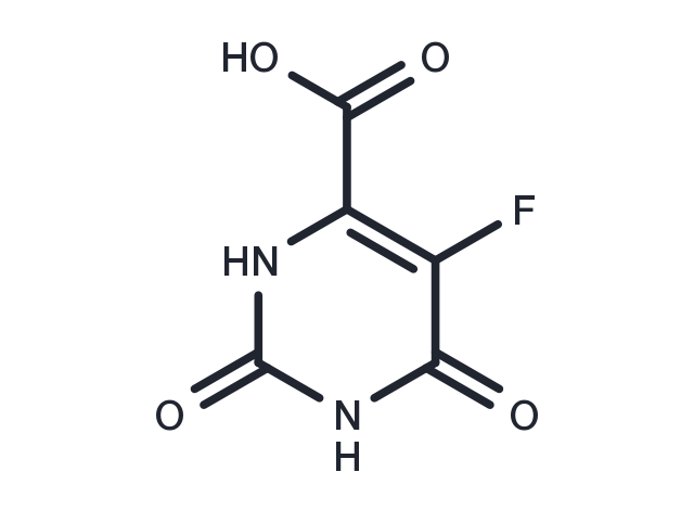 5-Fluoroorotic acid Chemical Structure
