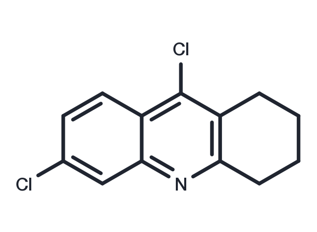 6,9-Dichloro-1,2,3,4-tetrahydroacridine Chemical Structure