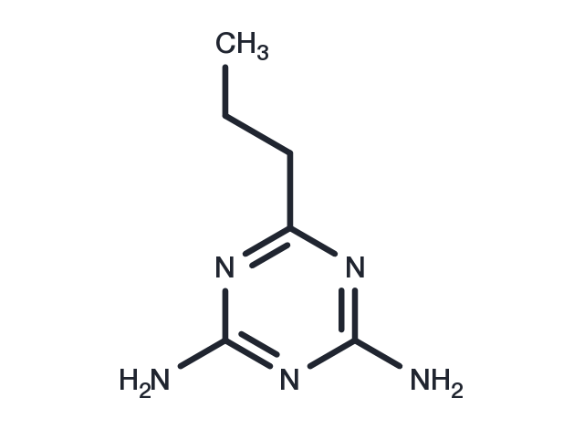 Butyroguanamine Chemical Structure