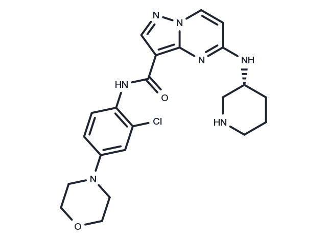 FLT3/ITD-IN-3 Chemical Structure