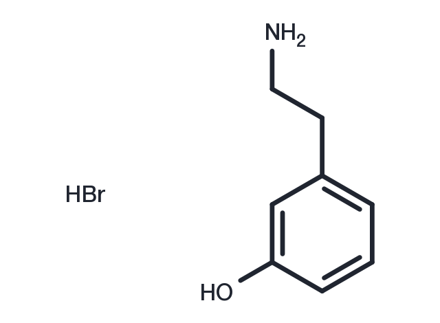 m-Tyramine hydrobromide Chemical Structure