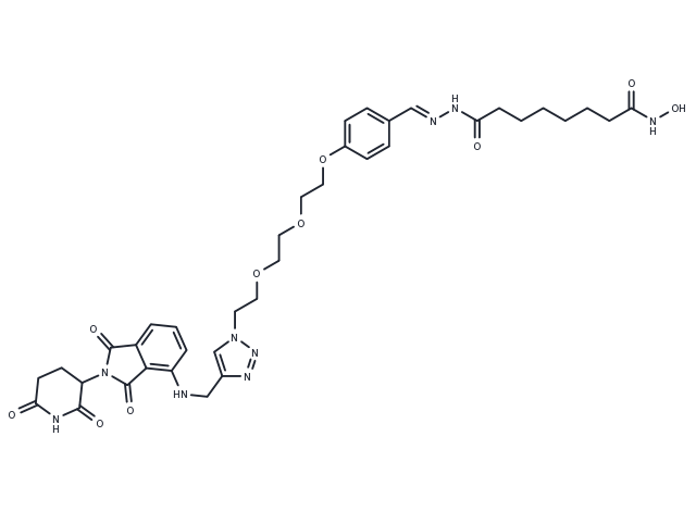 HDAC6 degrader 9c Chemical Structure