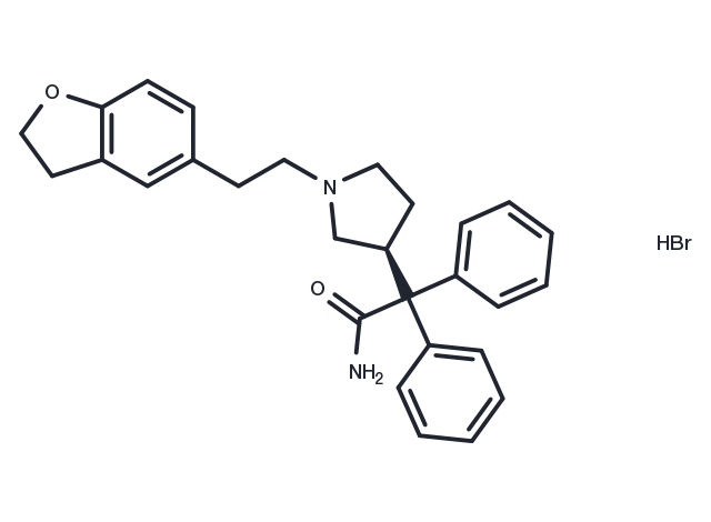 Darifenacin hydrobromide Chemical Structure