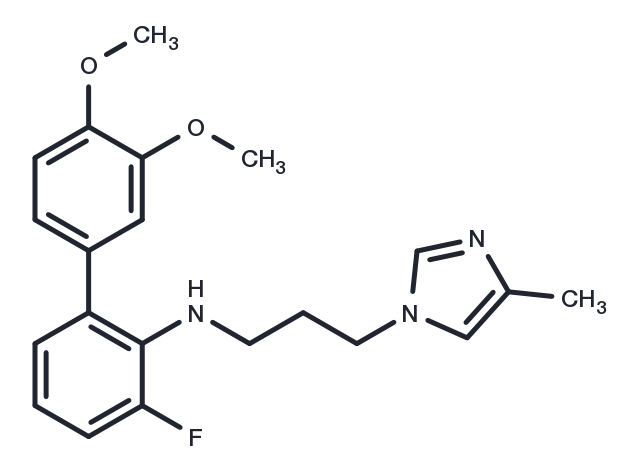 Glutaminyl Cyclase Inhibitor 1 Chemical Structure