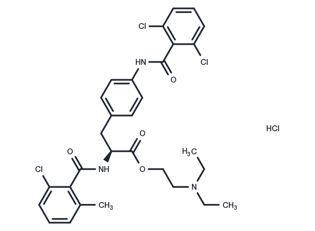 Valategrast hydrochloride Chemical Structure