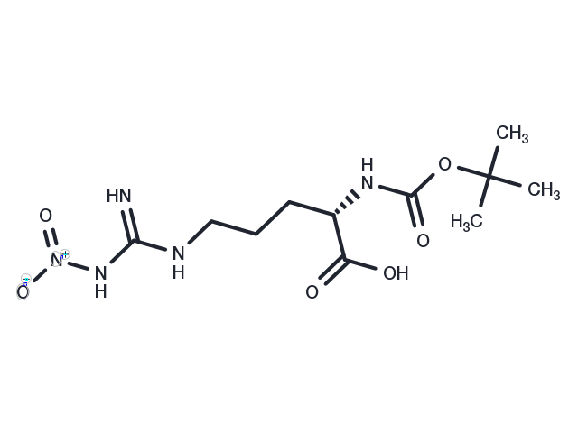 N2-(tert-Butoxycarbonyl)-Nw-nitro-L-arginine Chemical Structure