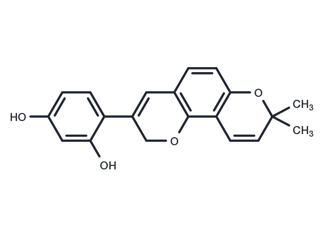 3,4-Didehydroglabridin Chemical Structure