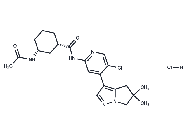 AZD4573 HCl (2057509-72-3 free base) Chemical Structure