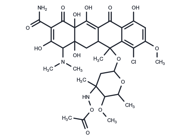Dactylocycline D Chemical Structure
