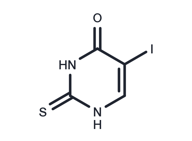 Iodothiouracil Chemical Structure