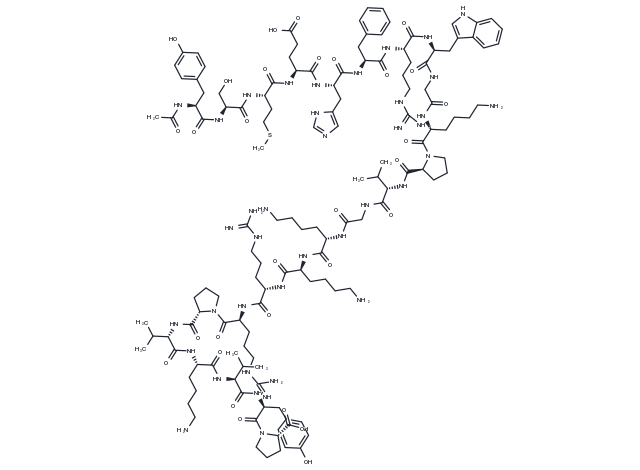 Acetyl-ACTH (2-24) (human, bovine, rat) Chemical Structure