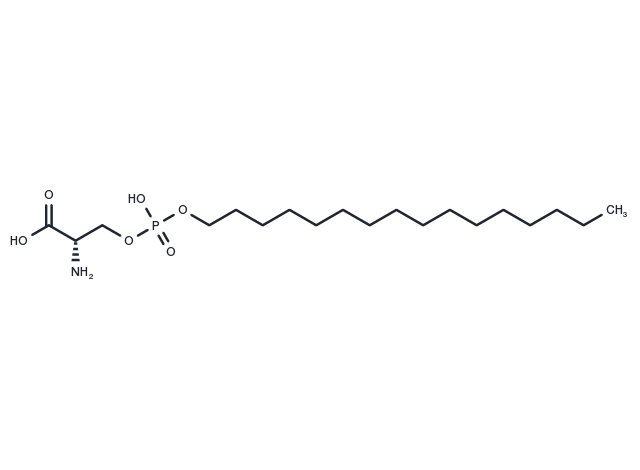 Hexadecylphosphoserine Chemical Structure