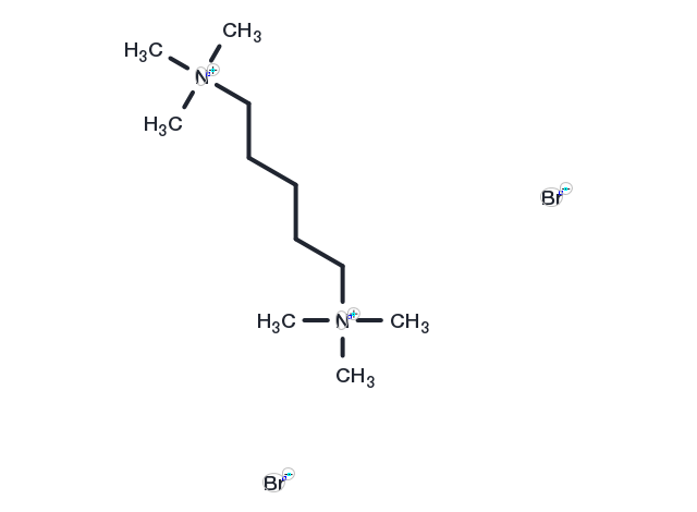 Pentamethonium bromide Chemical Structure
