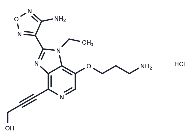 AKT Kinase Inhibitor HCl Chemical Structure