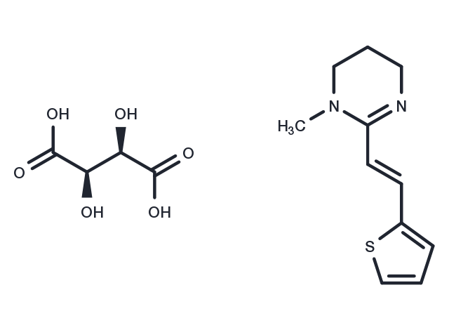 Pyrantel tartrate Chemical Structure