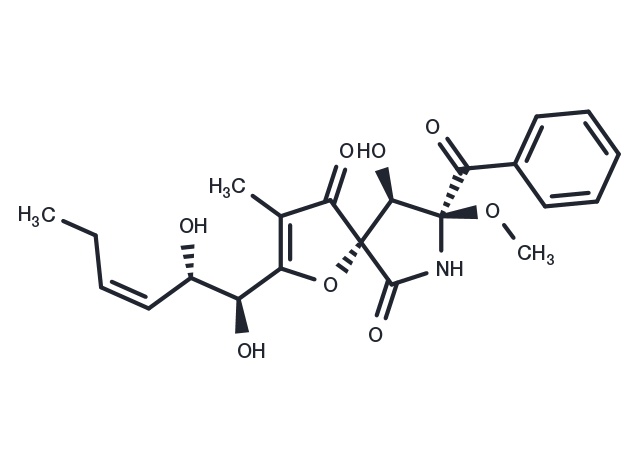 Pseurotin A Chemical Structure