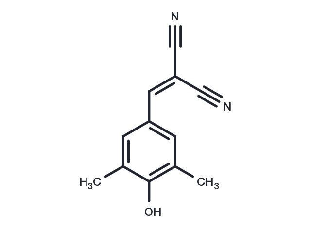 Tyrphostin AG17 Chemical Structure