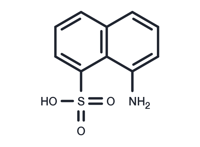 8-Amino-1-Naphthalenesulfonic Acid Chemical Structure
