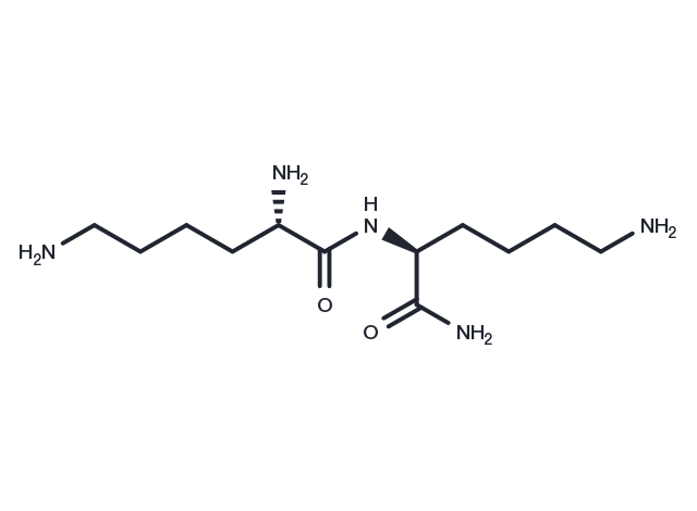 L-Lysyl-L-lysinamide Chemical Structure