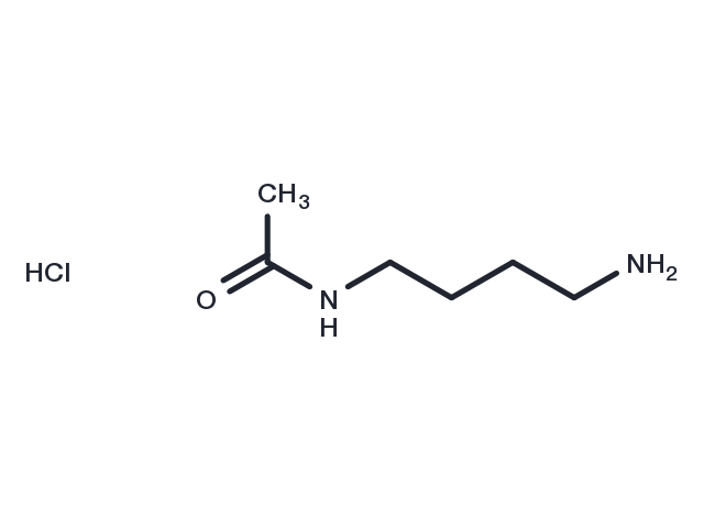 N-Acetylputrescine hydrochloride Chemical Structure