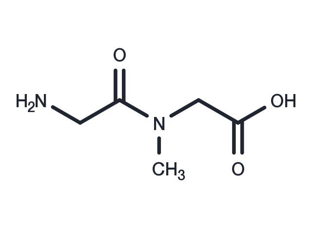 Glycylsarcosine Chemical Structure