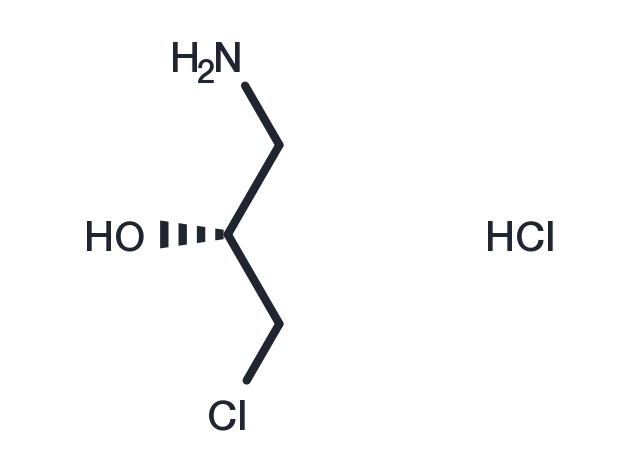 (R)-1-Amino-3-chloro-2-propanol hydrochloride Chemical Structure