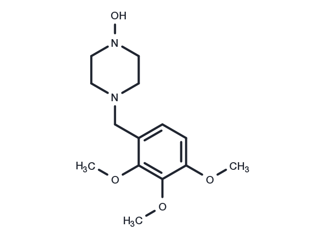 Trimetazidine-N-oxide Chemical Structure