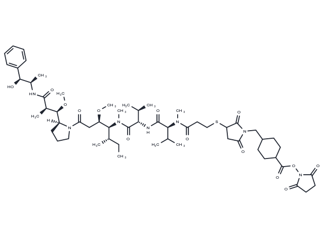 MMAE-SMCC Chemical Structure