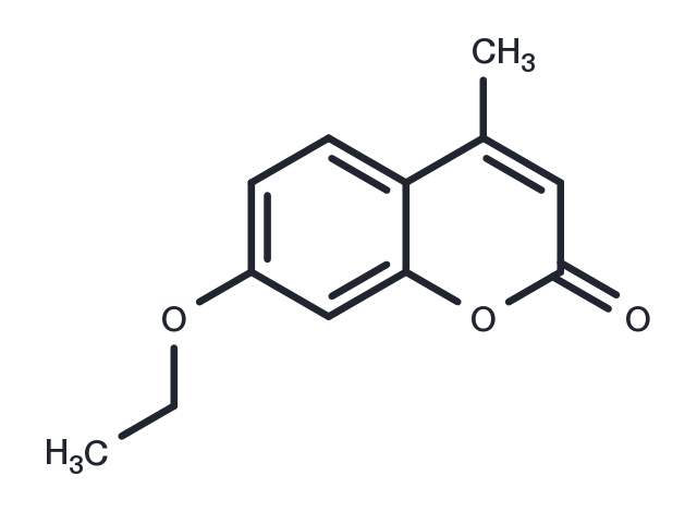 7-Ethoxy-4-Methylcoumarin Chemical Structure