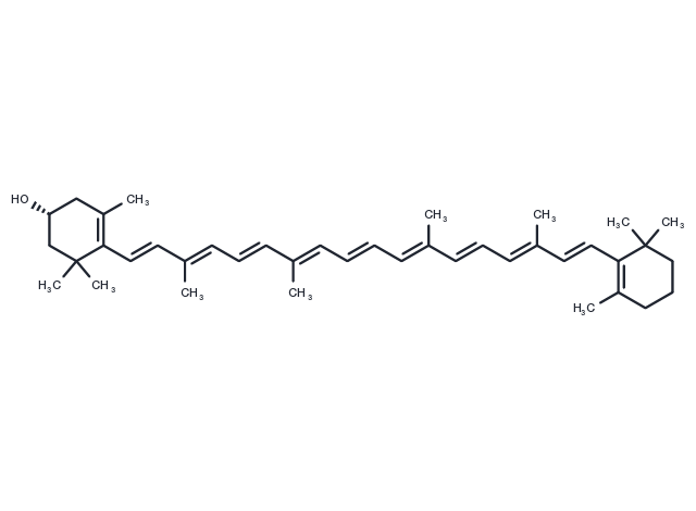 β-Cryptoxanthin Chemical Structure