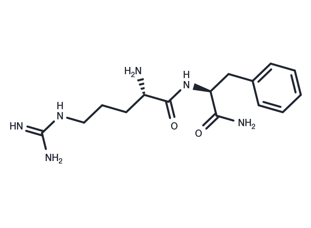 Arginylphenylalaninamide Chemical Structure