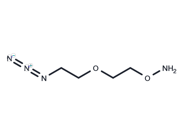 Aminooxy-PEG1-azide Chemical Structure