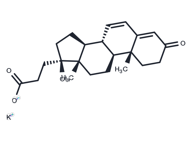 Canrenoate potassium Chemical Structure