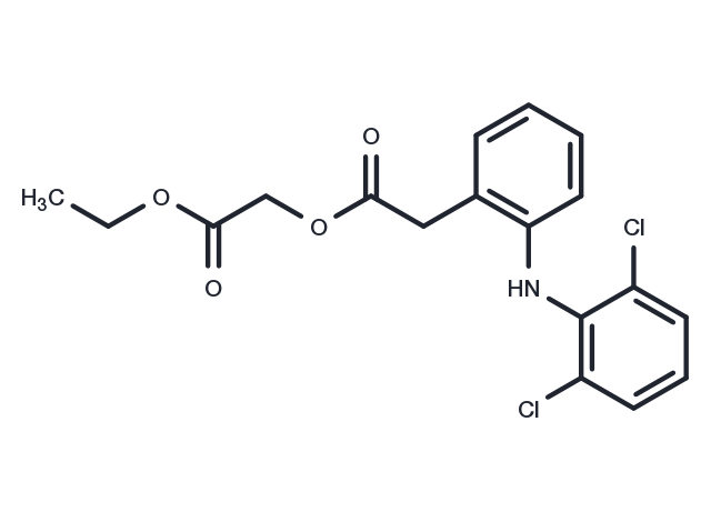Aceclofenac ethyl ester Chemical Structure